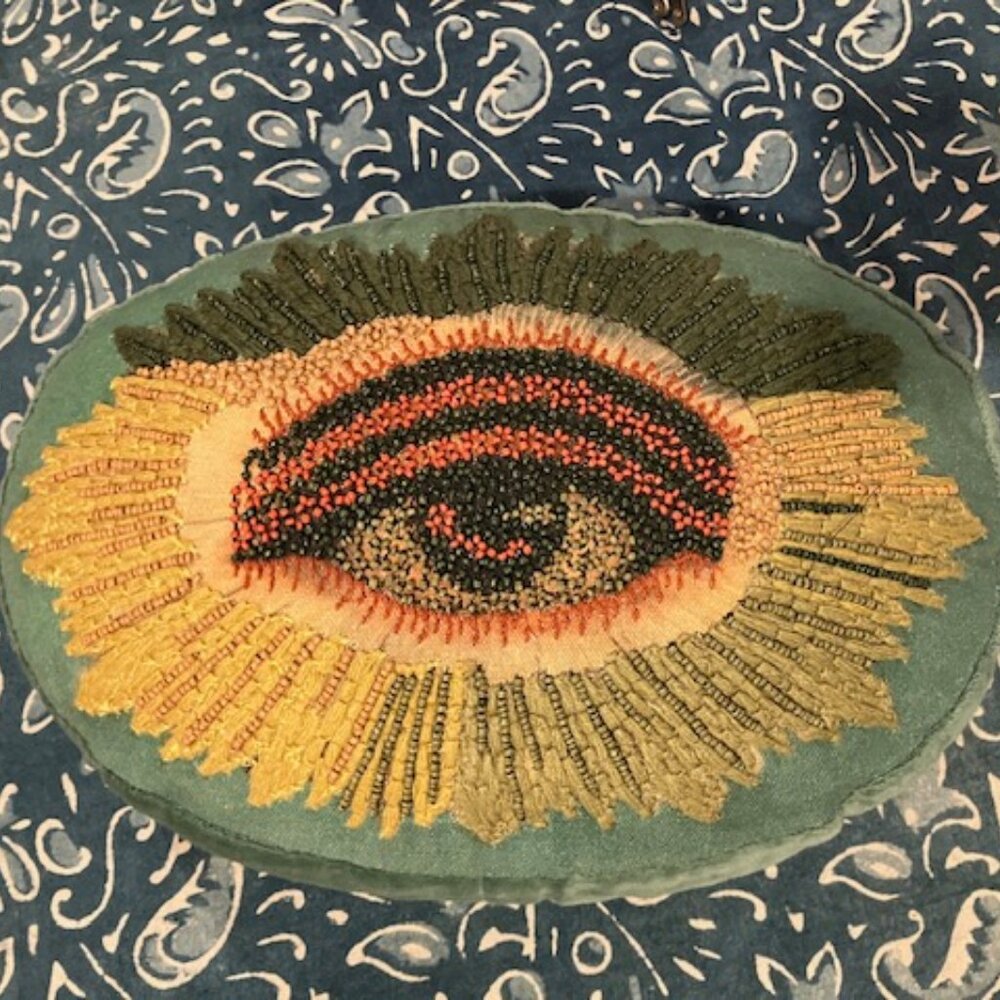 John Derian Target Beady Eye Pillow